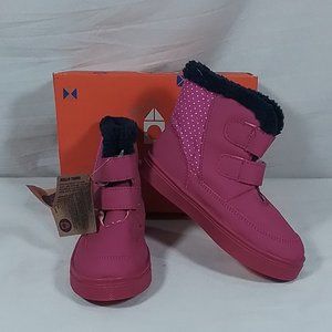 Girl's Oomphies Charlie Winter Boots Berry Size 9C- New With Box